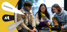 Groupe d'&eacute;tudiants. Cr&eacute;dit photo : Gautier Dufau
