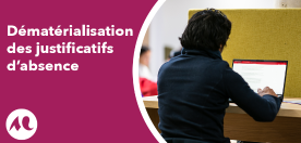 étudiant sur un ordinateur 