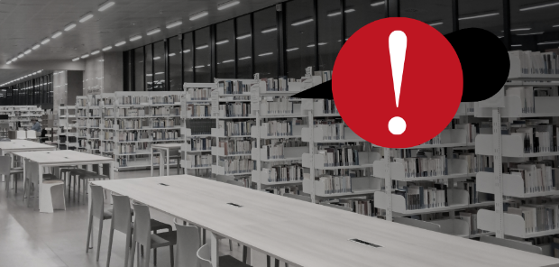 Biblioth&egrave;que Lettres et Sciences humaines - niveau ferm&eacute;