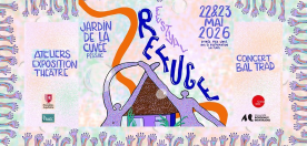 Affiche du Festival Refuge, 2&egrave;me &eacute;dition, du 22 au 23 mai 2026
