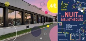 Biblioth&egrave;que Rigoberta Mench&ugrave; - Affiche de la Nuit des biblioth&egrave;ques de Bordeaux M&eacute;tropole 2026