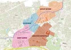 Carte du périmètre de l'étude - Cliquer pour agrandir