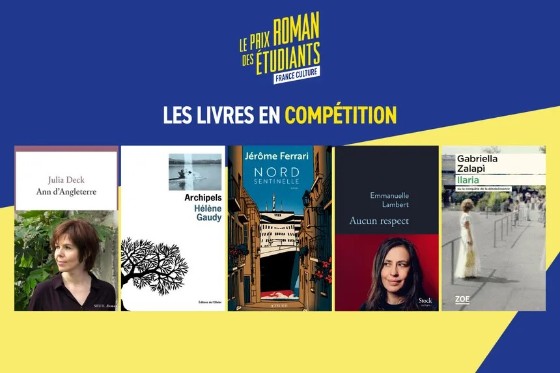 Le Prix Roman des étudiants France Culture - Les livres en compétition, 12e édition